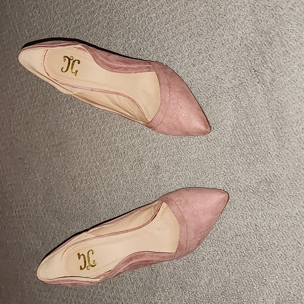 Pink heels